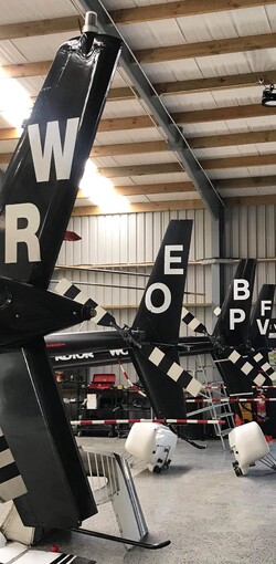 rotor work helicopter