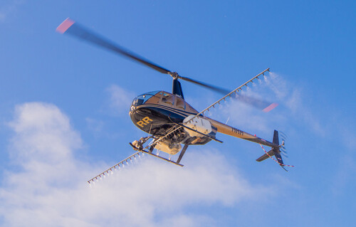 Helicopter Aerial Spraying