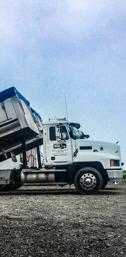 truck and helicopter