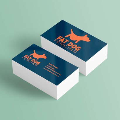 Fat Dog Fencing business cards