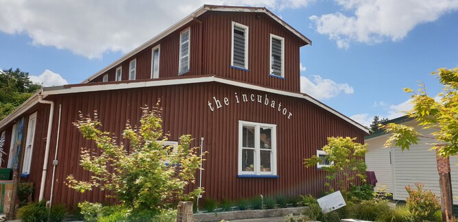 The Incubator building from outside