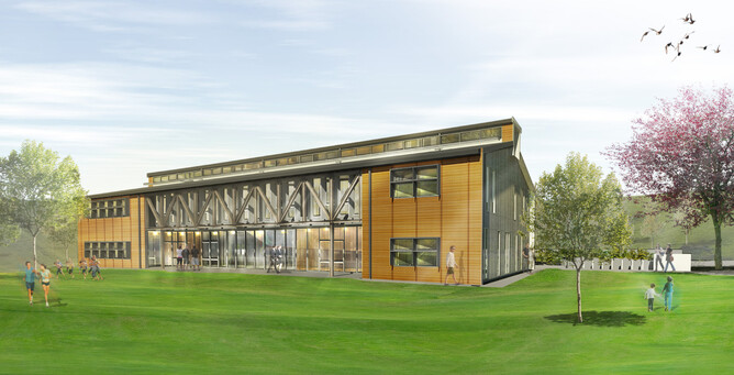 Artist impression of The Kollective building
