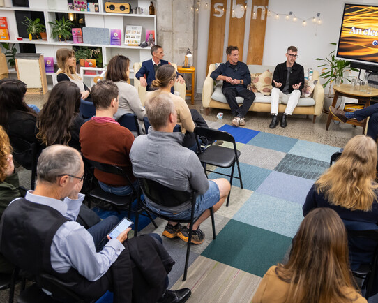 The Kiwis in Climate members panel discussion on electrification held at Sustainable Business Network in Auckland.