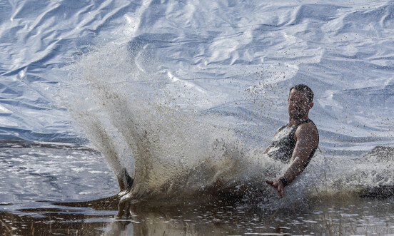 Epic waterslide obstacle | Blazing Hills NZ