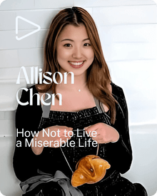 Pastry chef and content creator Allison Chen joins the Bountifull Podcast to talk about how to not live a miserable life, follow your dreams, and carve out a creative path after college — with honest advice for young women feeling lost, stuck, or ready to do things differently, how to figure out your path, and avoid a quarter-life crisis