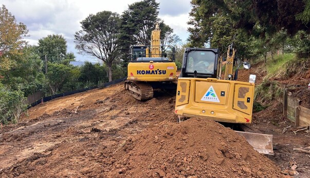 Langholm School Slip Remedial Works &mdash; Project Progress