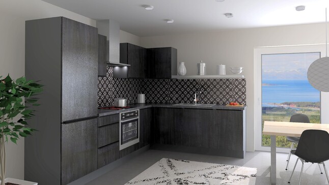 from $8,388.00* - Structura Nero Oak/Concrete Slate Grey