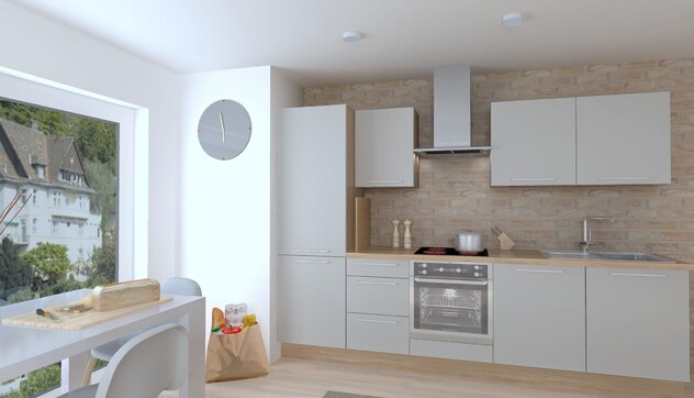 from $6,096.00* - Touch Satin Grey/San Remo Oak