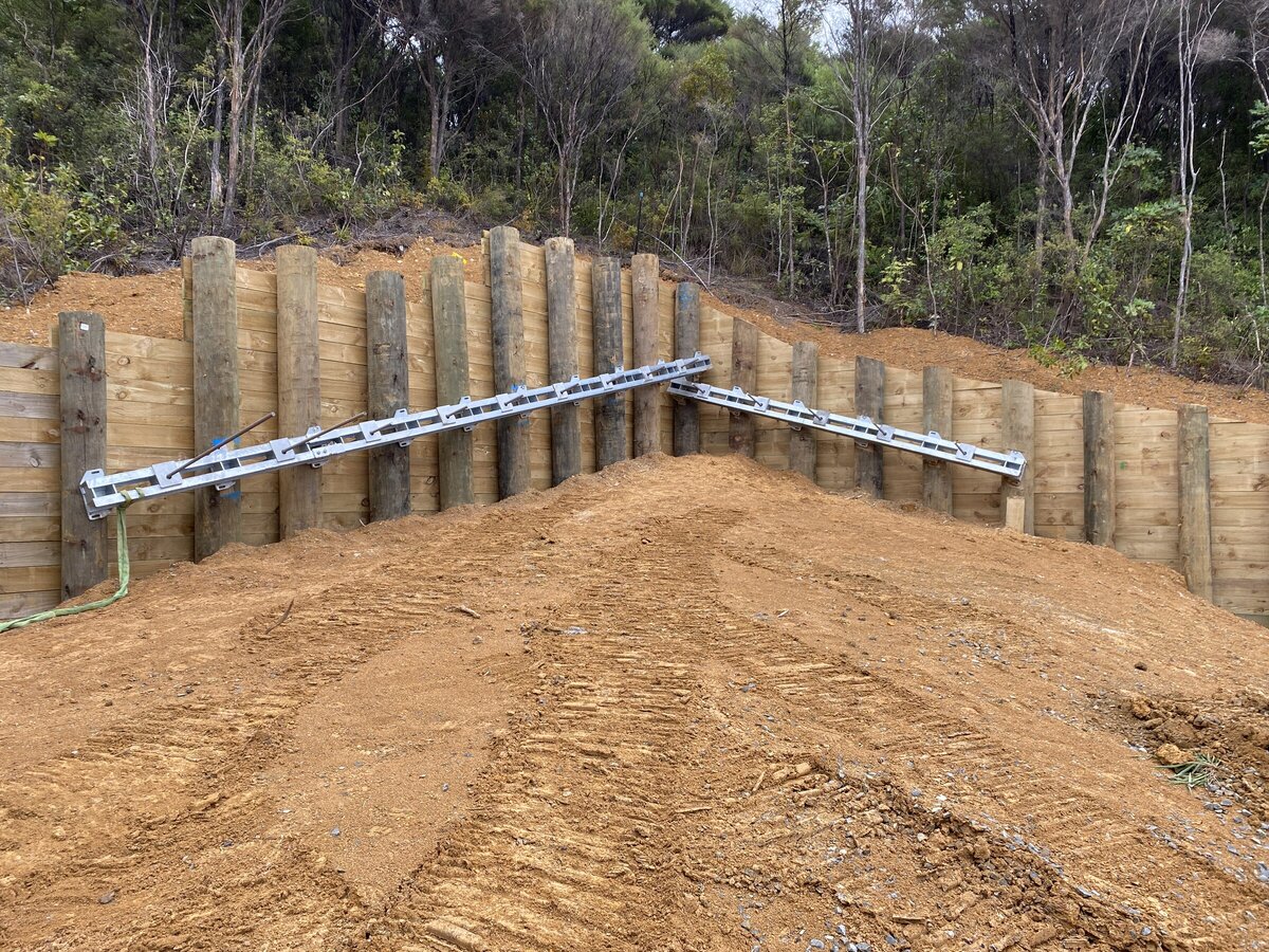 Custom Waler Beams for Retaining Wall Reinforcement | Alted Engineering
