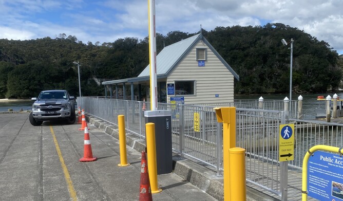 Whitianga Wharf fence upgrades by Alted Engineering