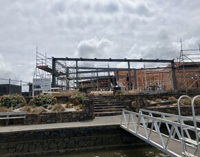 Structural Steel for New Build: Percival Construction, Whitianga