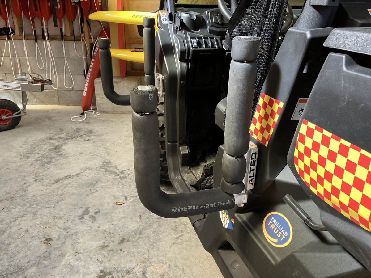 Custom ATV Surfboard Racks for Tairua Surf Lifesaving Club | Alted ...