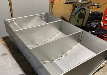 Marine fuel tank repairs