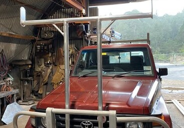 Aluminium racks for ute by Alted