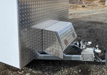 Custom trailer at Alted