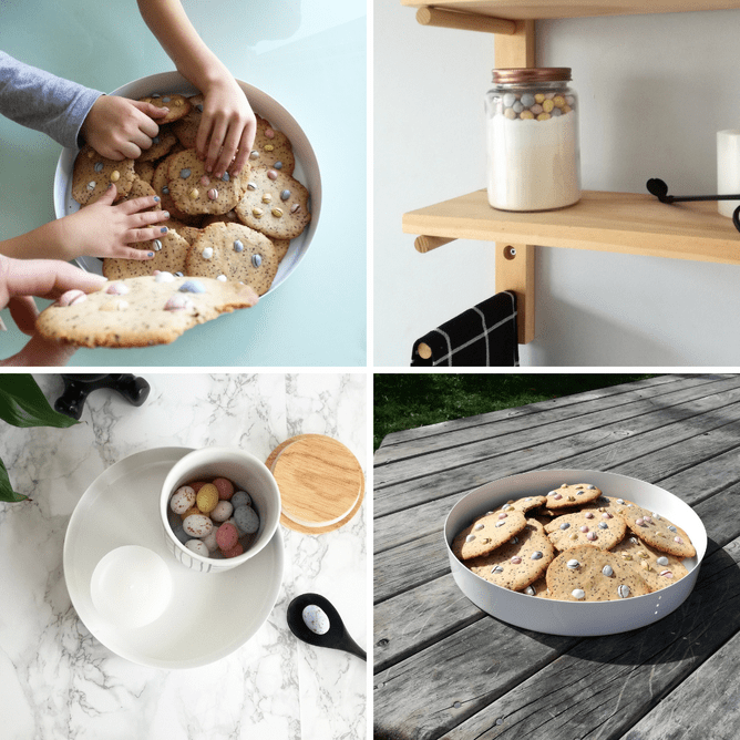 Minimalist Round Tray - Decor Handled