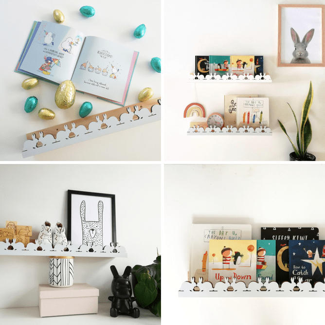 Bunny Shelf Ledge - Decor Handled