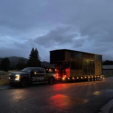 Night time transportation is no problem for Tiny Towing Solutions
