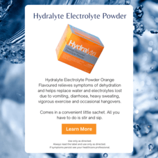 Dehydration: Be Prepared