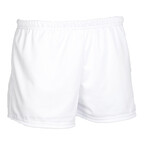 Men's and Boys Gymnastics Shorts in White 