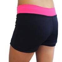 Men's and Boys Unitards Gymnastics in Navy with bottom sides in Black curve stripes and top neck and shoulder fade in White