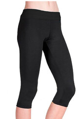 Men's and Boys Unitards Gymnastics in Green with bottom sides in Black curve stripes and top neck and shoulder fade in White