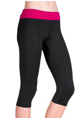 Men's and Boys Unitards Gymnastics in Red with bottom sides in Black curve stripes with top neck and shoulder fade in White