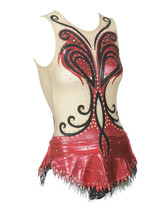 Lena Leotard Dress - RED-Child $176.99 / Adult $192.99- - - - - - - - - - - - - - - - ADD TO CART >