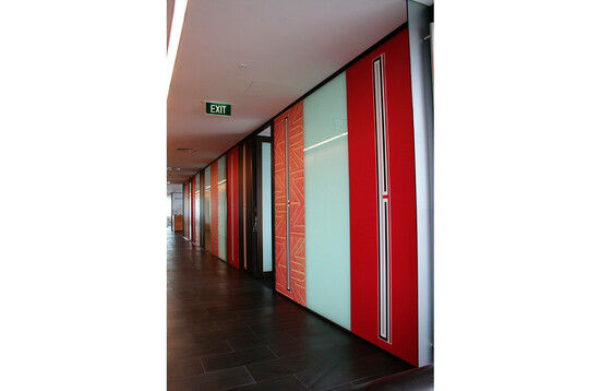 Contemporary art installation