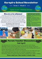 Term 1, Week 8 Newsletter