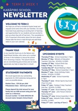 Term 2 Week 1 Newsletter