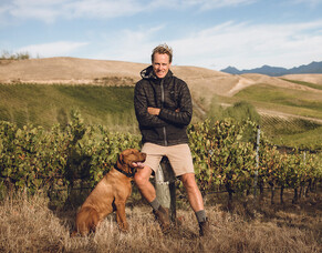 Two Rivers winemaker Dave Clouston