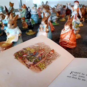 Beatrix Potter Figurines Community Collection at Morrinsville Museum