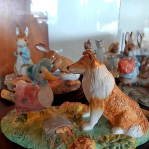 Beatrix Potter Figurines Community Collection at Morrinsville Museum