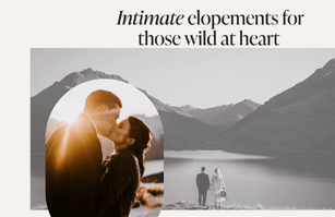 Content snippet from Queenstown Elopements website
