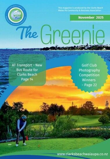 November 2025 copy of The Greenie