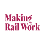 Making Rail Work logo designed by Kaz