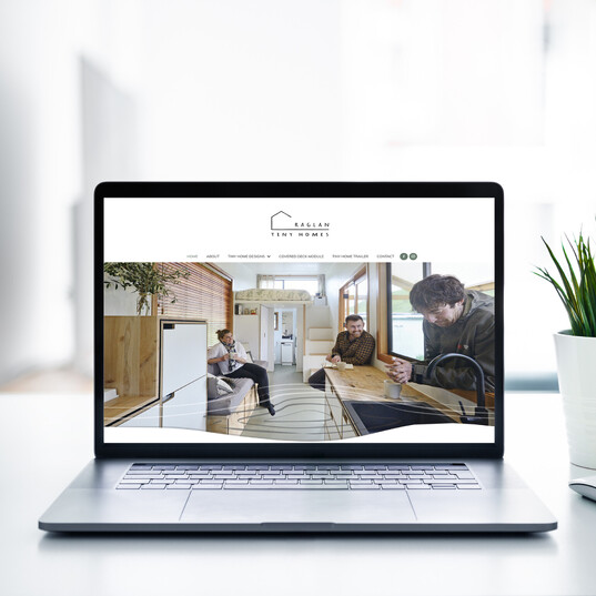 Need a website designed for your tiny home business? Contact Kaz - Design. Brand. Web.