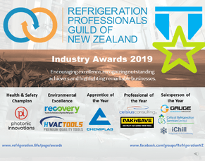 Results of the Refrigeration Professionals Awards 2019