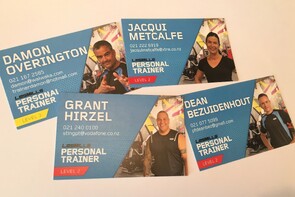 Photos taken in my office but the team at Les Mills layer the photo onto their background