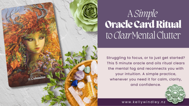 How to Use Oracle Cards + Essential Oils for a Quick Mental Reset