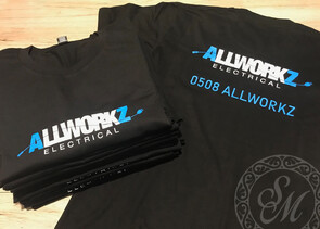 Company Logo on Tees