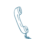 graphic of a telephone