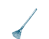 graphic of a rake