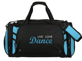 Live Love Dance Bag - PRICE $79.99-TURQUOISE / BLACK- - - - - - - - - - - - ADD TO CART >