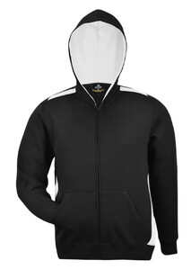 Franklin Zipped Hoodie - RRP $48.99-BLACK/WHITE- - - - - - - - - -  - ADD TO CART >