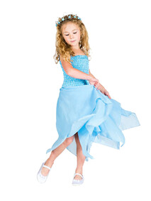 Romantic Chiffon Dress - $27 - ONE LEFT in WHITE- - - - - - - - - - ADD TO CART >