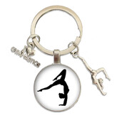Gymnastics Keyring - PRICE $9.99- - - - - - - - - - - - - -ADD TO CART >
