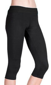Agile 3/4 Leggings - PRICE $44.99-BLACK- - - - - - - - - - - - ADD TO CART >