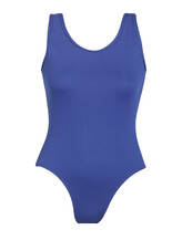 Wide Sleeve Ballet Leotard with U-Neck Royal